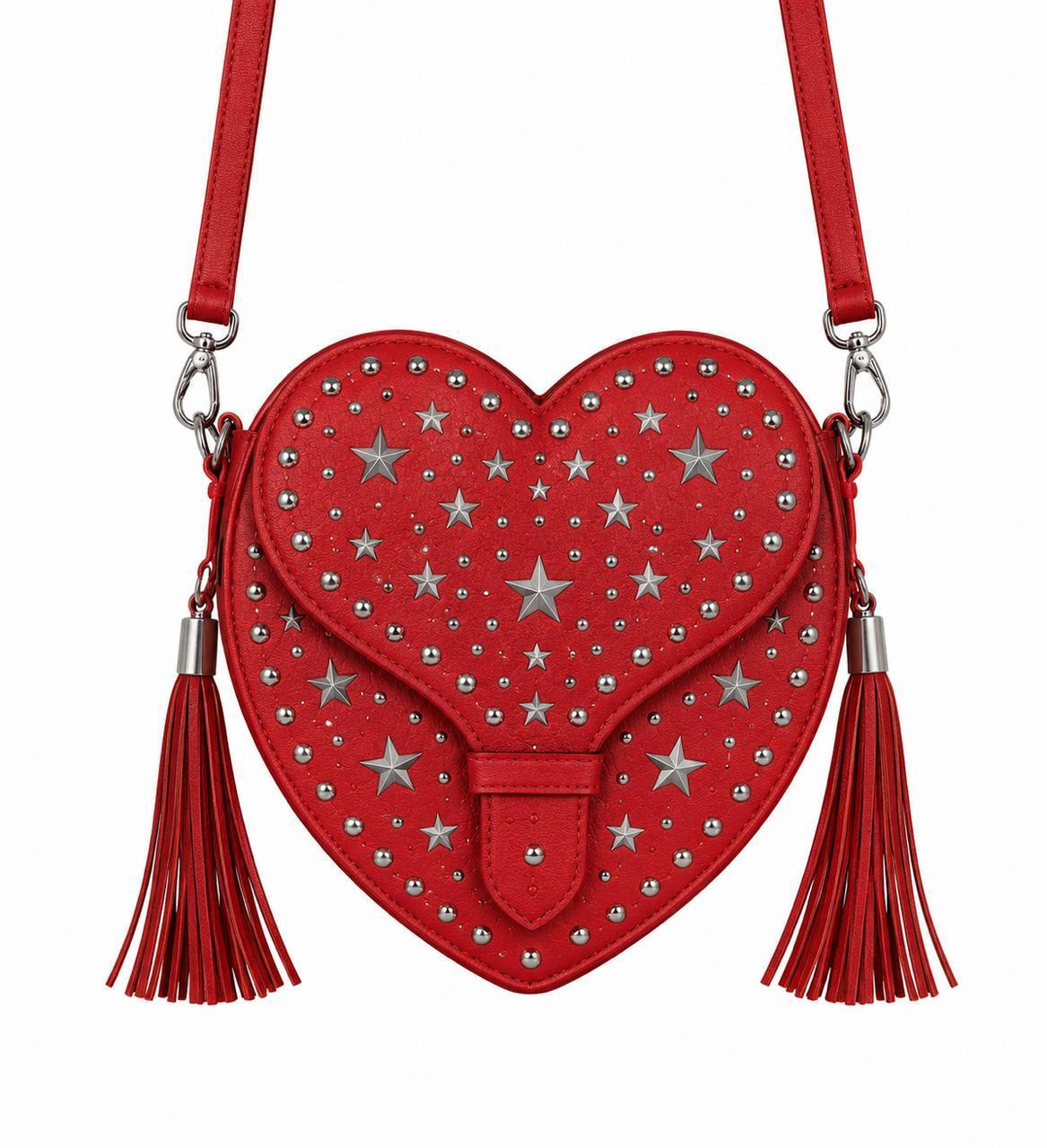 Carriel Heart Red
