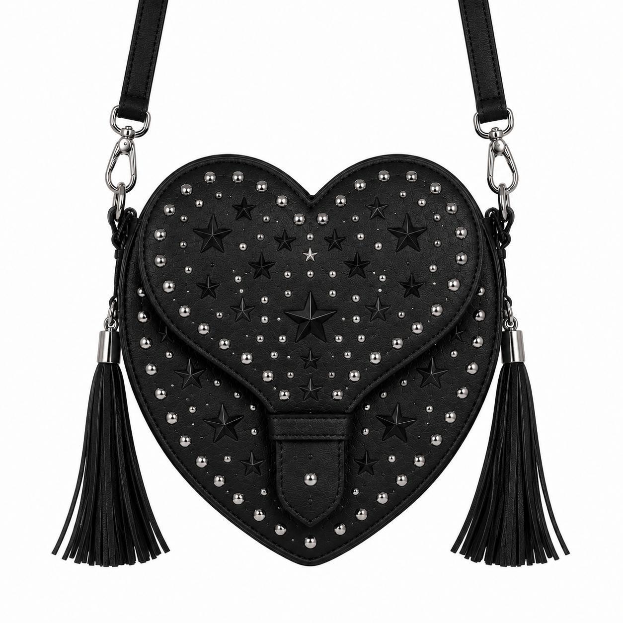 Carriel Heart Black