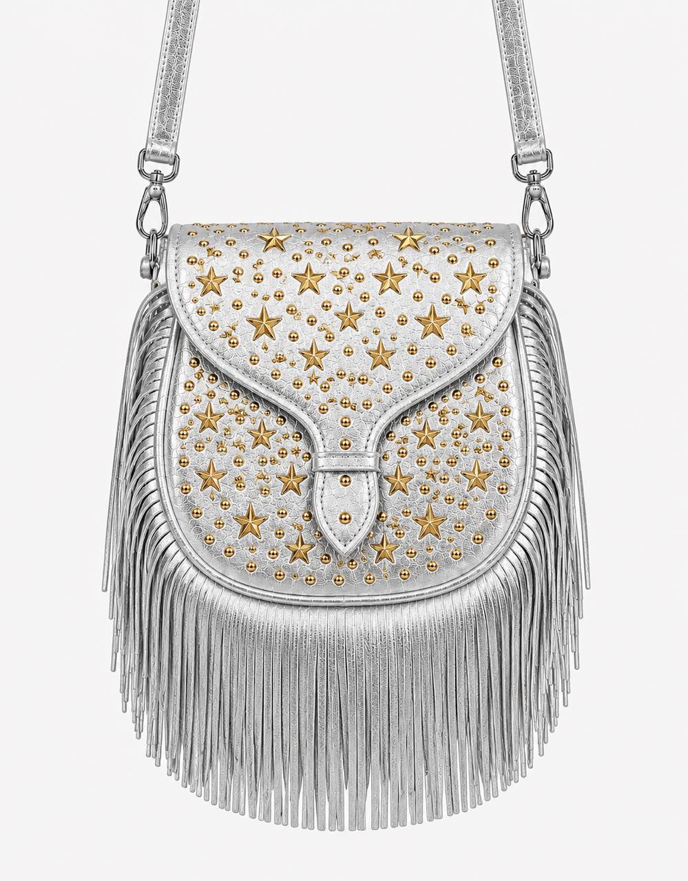 Carriel Western Metallic Silver